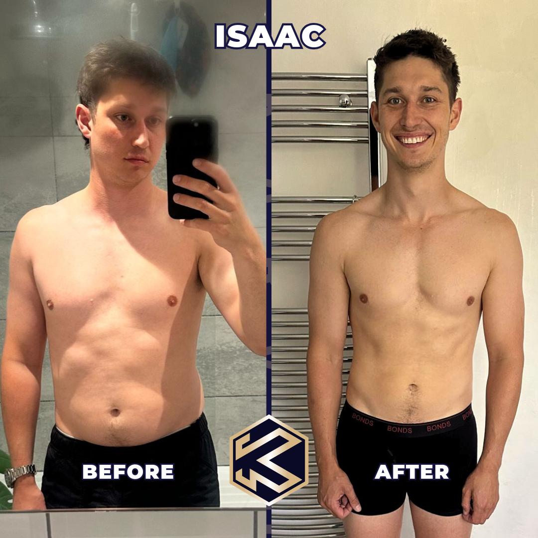 Client transformation — lost 7.6kg